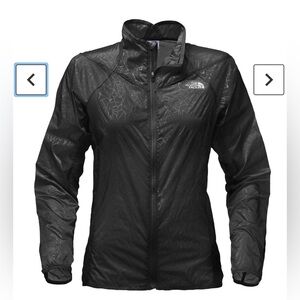 The North Face Men's Graphite/ black Windbreaker size L “Better Than Naked”